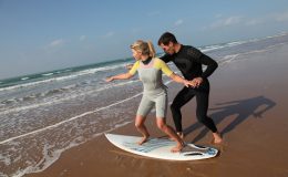 Surfing class